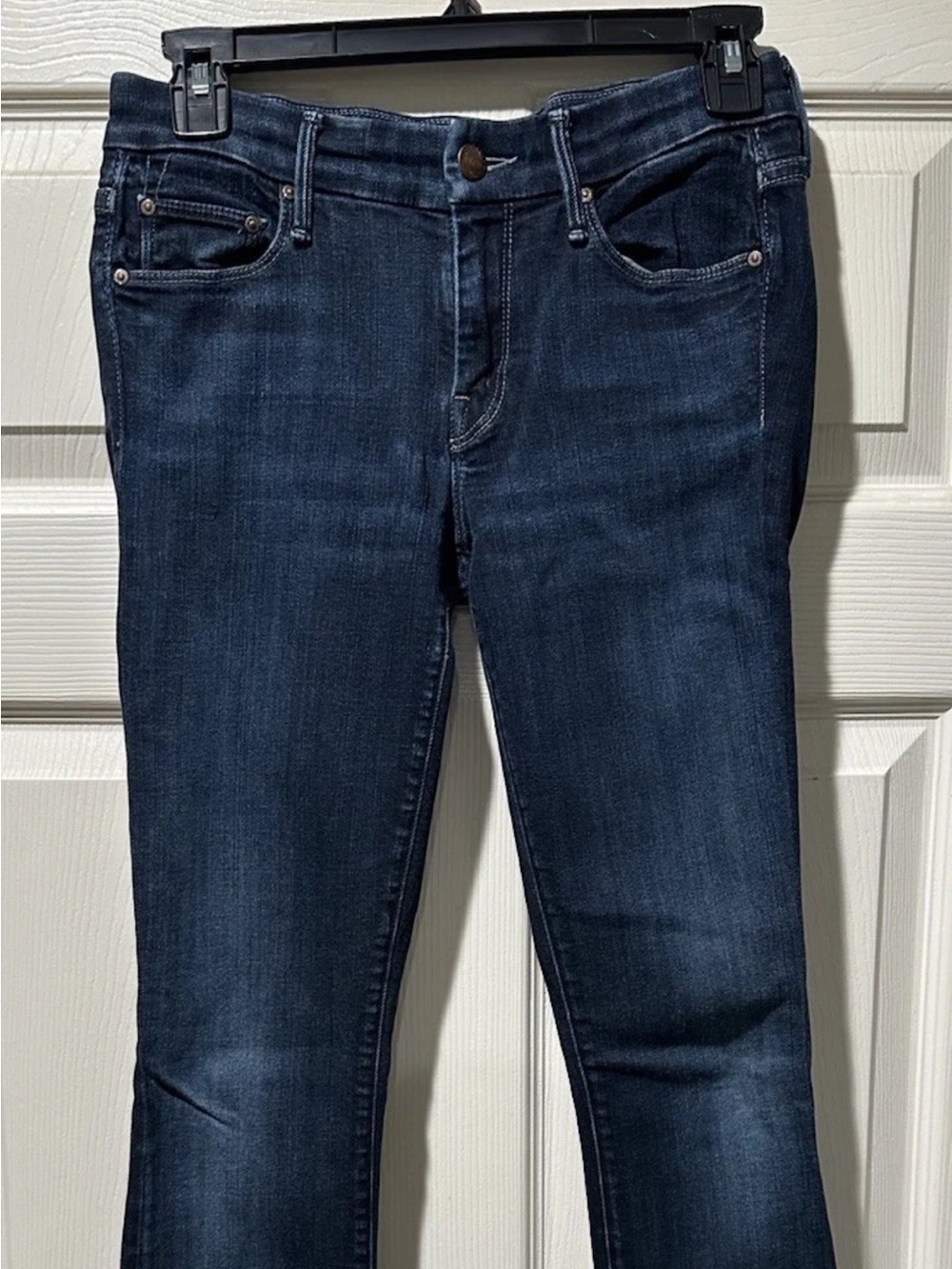 MOTHER The Looker Coffee Tea or Me Dark Indigo Skinny Jeans Size 27 x 30